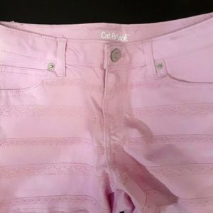 Girls sz. 10/12 Pink Cutoff Shorts. New no tags